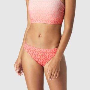 Michael Kors Sangria Logo Bikini Bottom